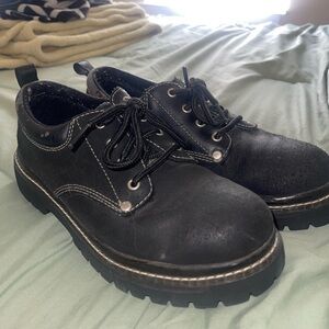 Y2K Vintage Black Skechers